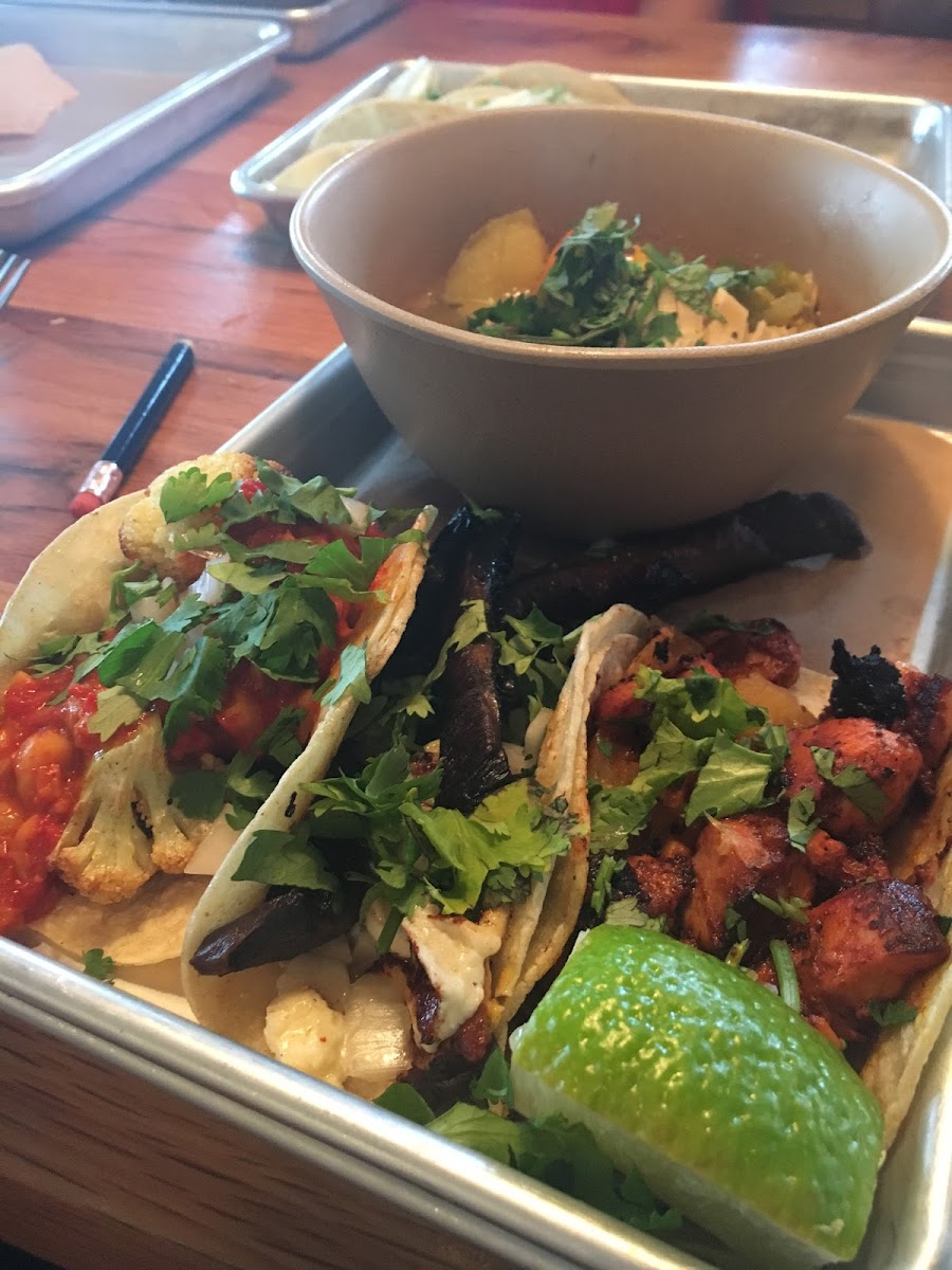 Gluten-Free Tacos at Bartaco