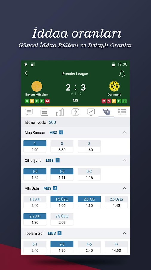Score Hobo: Canl? Skor ve Iddaa Oranlar? — приложение на Android