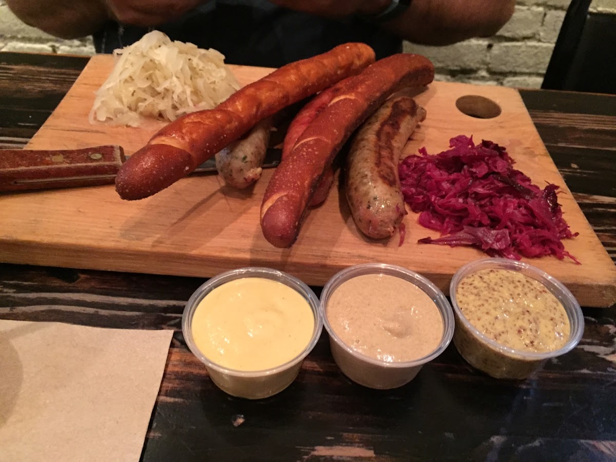 sausage board not GF but looked really good