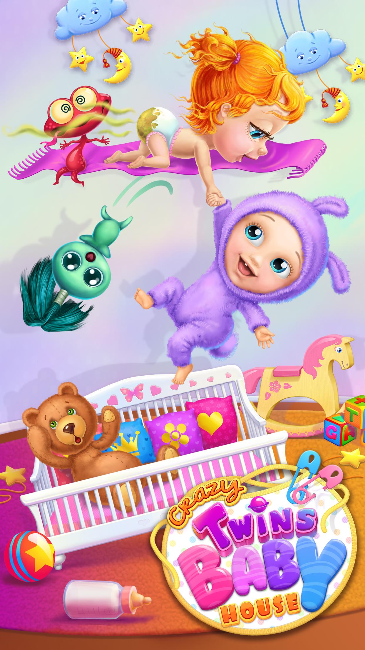 Android application Crazy Twins Baby House screenshort