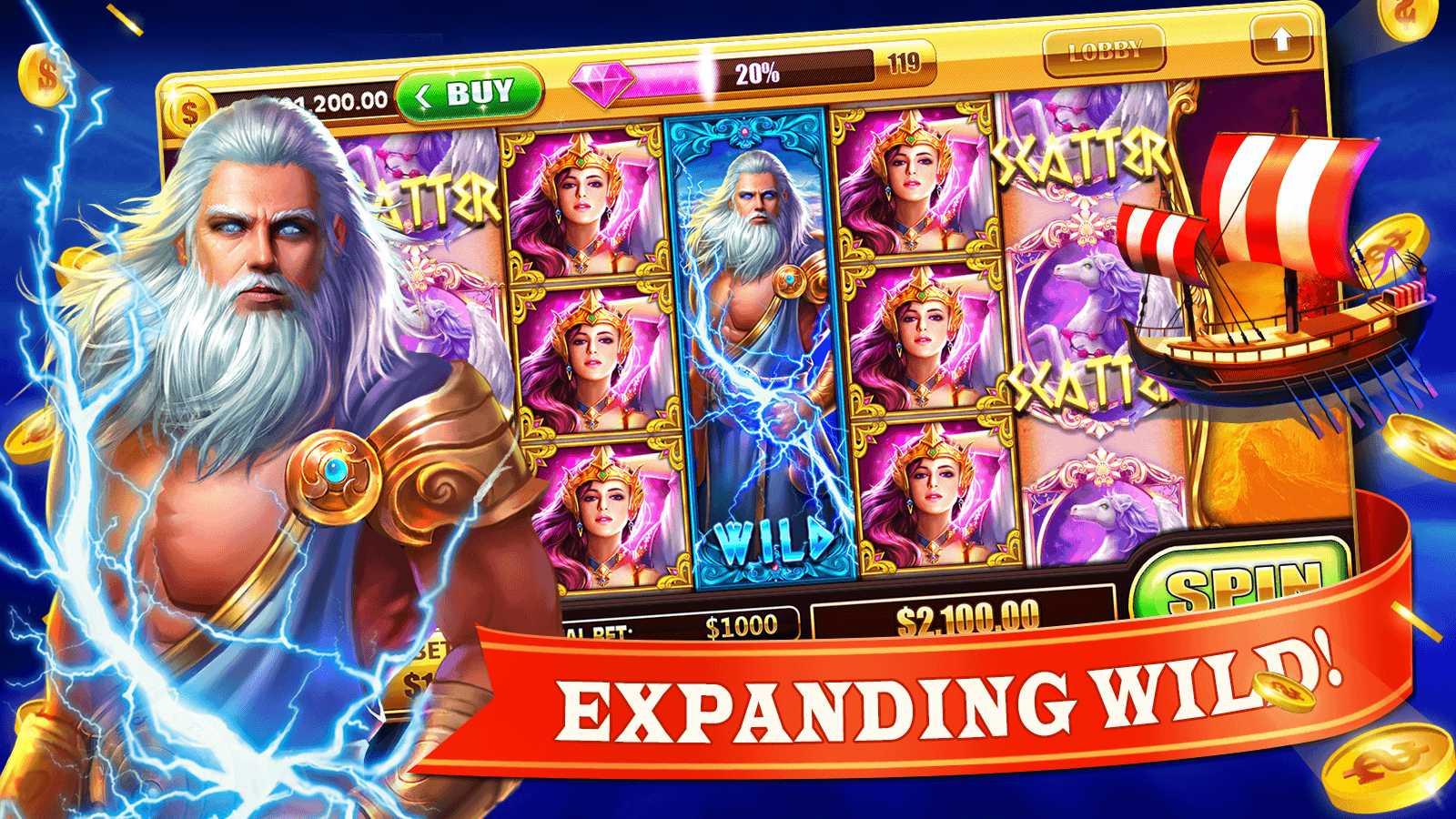 Android application Slots Free - Wild Win Casino screenshort