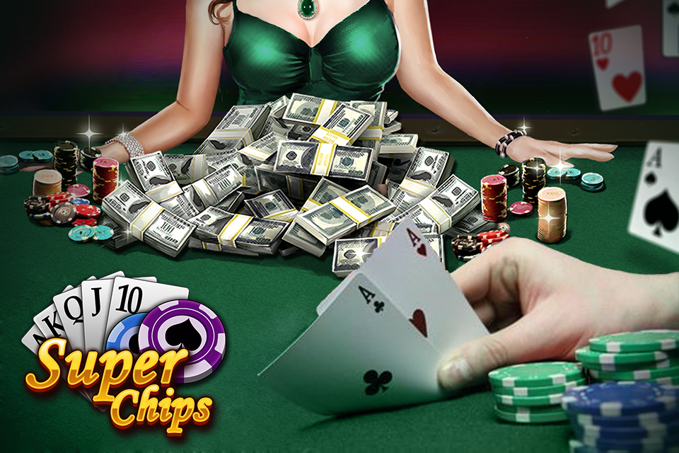 Android application SuperChips Texas Holdem poker screenshort