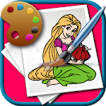 Coloring Princesses Apk