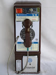 Single Slot Payphones - Michigan Bell Brown 1D loc UB83