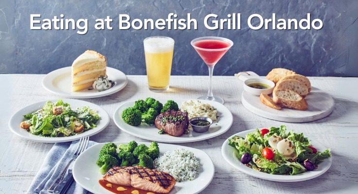 Eating at Bonefish Grill Orlando 