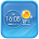 Moto Blur Style Elegant Clock1