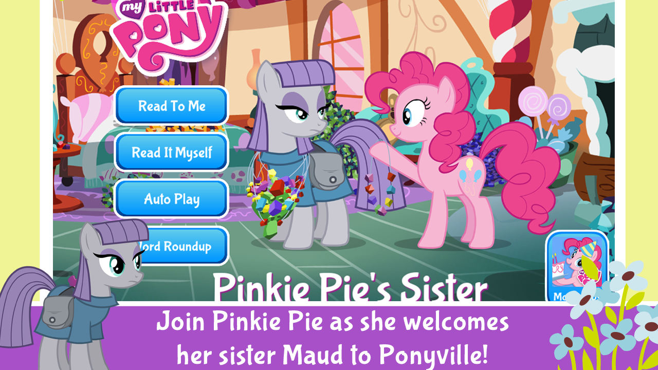 Android application My Little Pony Pinkies Sister screenshort