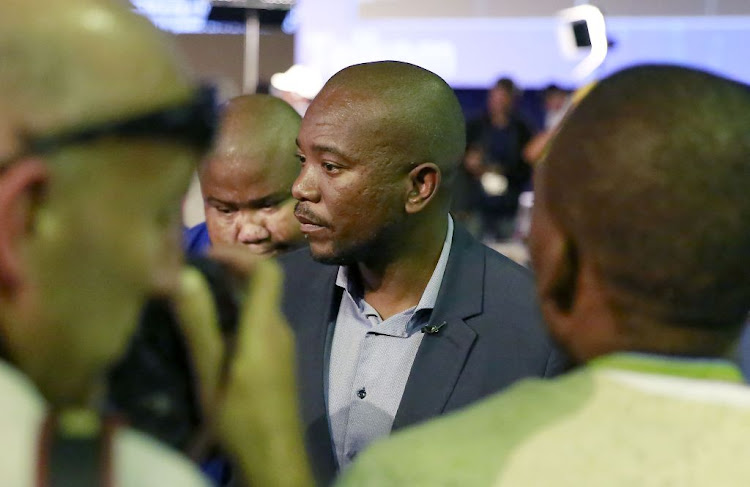 Democratic Alliance leader Mmusi Maimane during a walk-about at the Results Operation Centre in Tshwane on May 9 2019.
