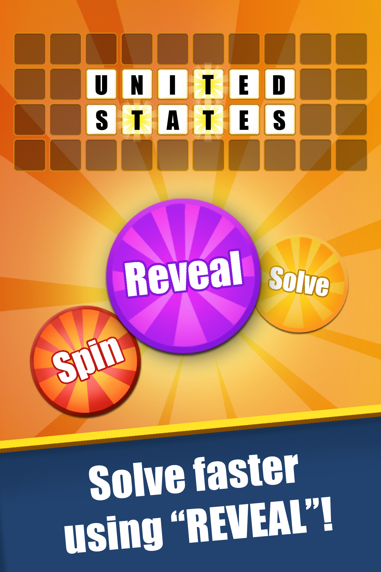 Android application Amazing Wheel®: Words Fortune screenshort