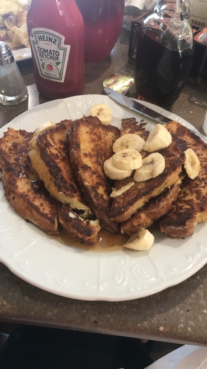 Gluten-Free French Toast at Trail Cafe & Grill