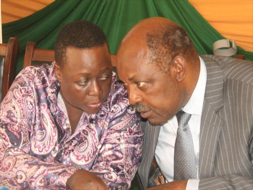 Kisumu Deputy Governor Ruth Odinga and GovernorJack Ranguma in Kisumu town on February 29 / MAURICE ALAL
