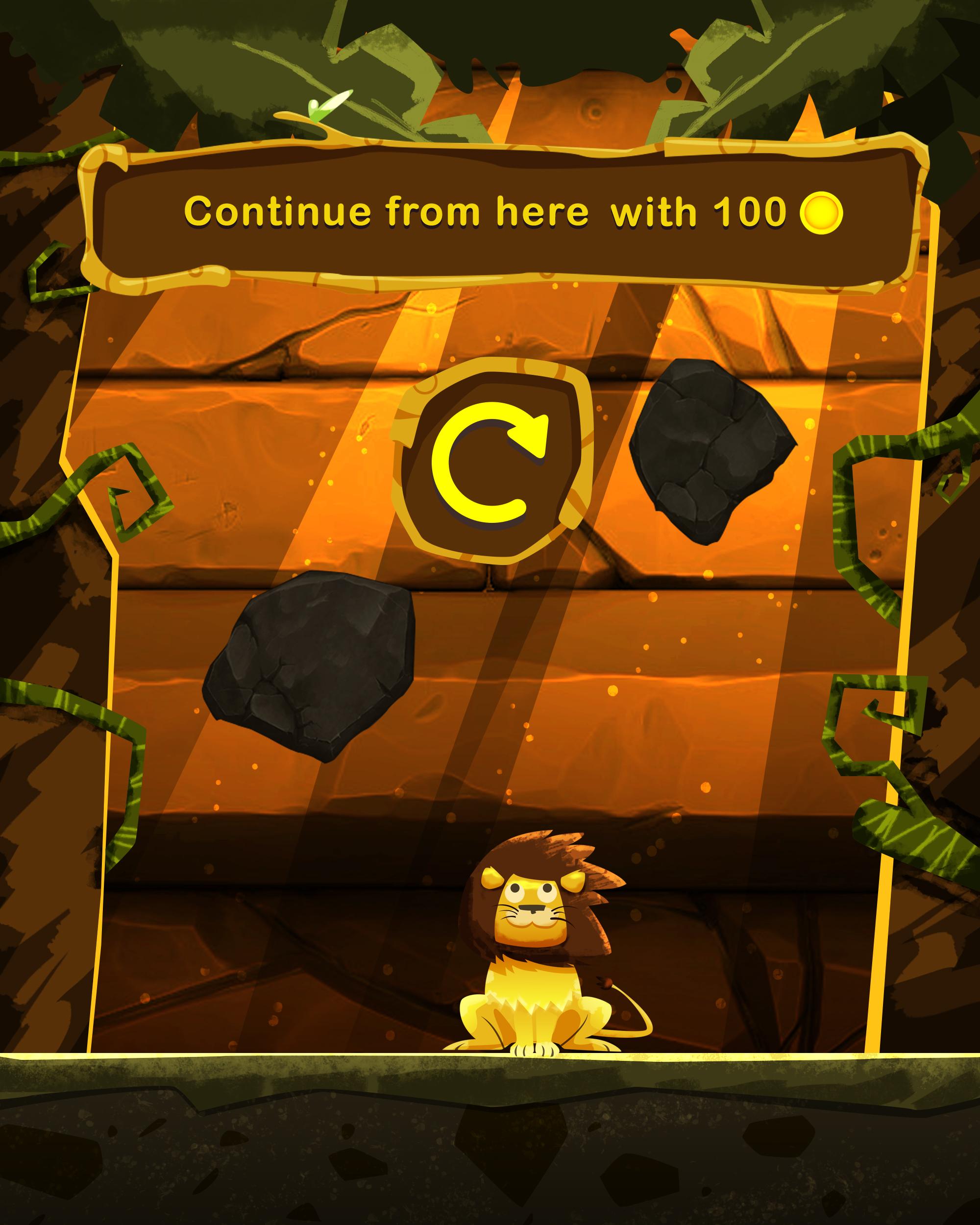 Android application Jungle danger screenshort