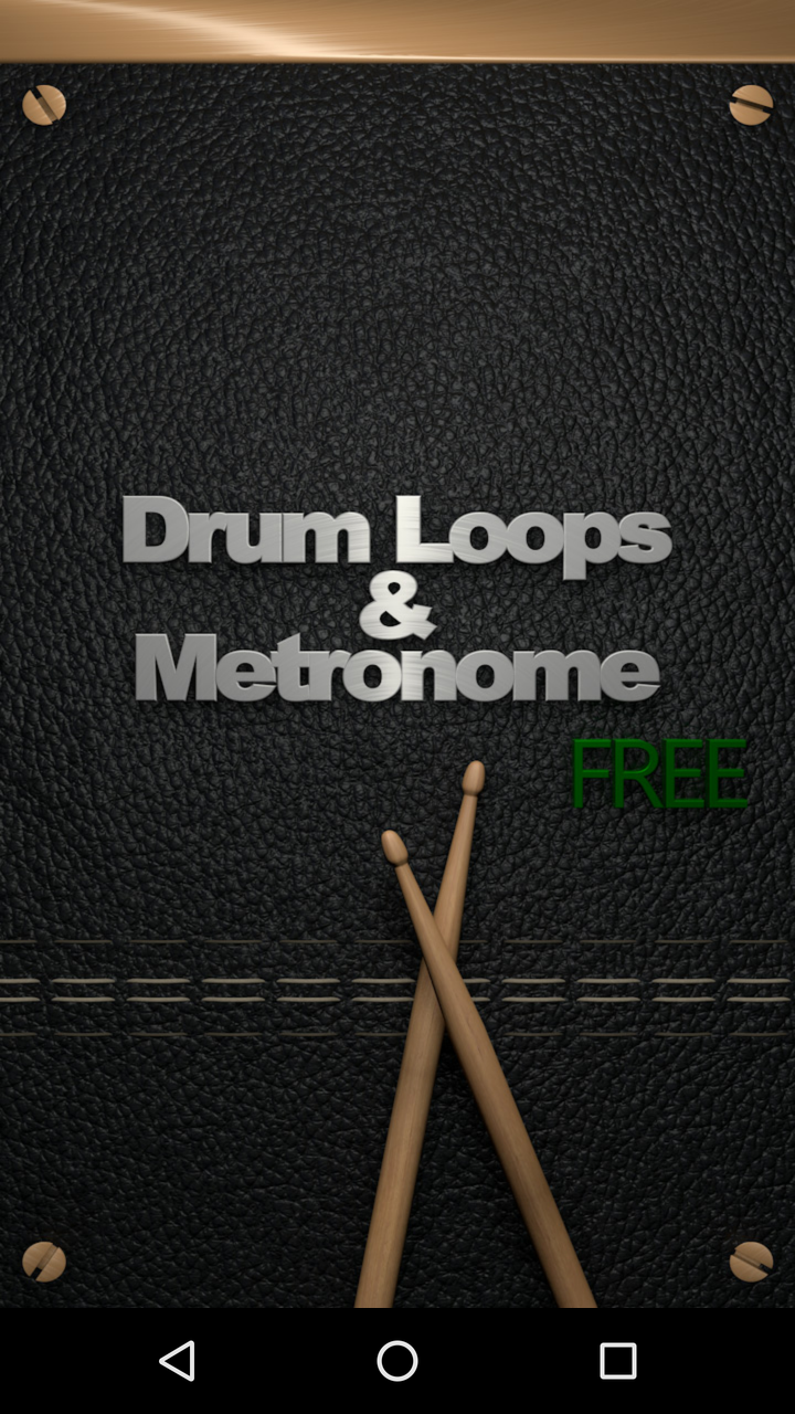 Android application Drum Loops & Metronome screenshort