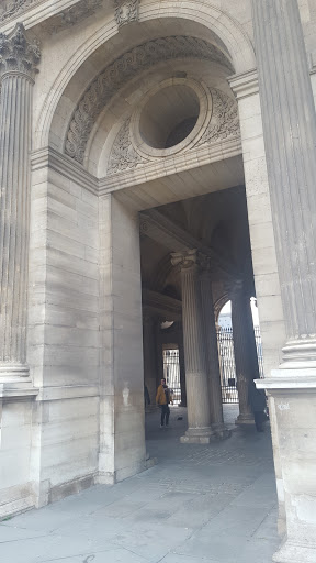 Archway to the Louvre Entry Co
