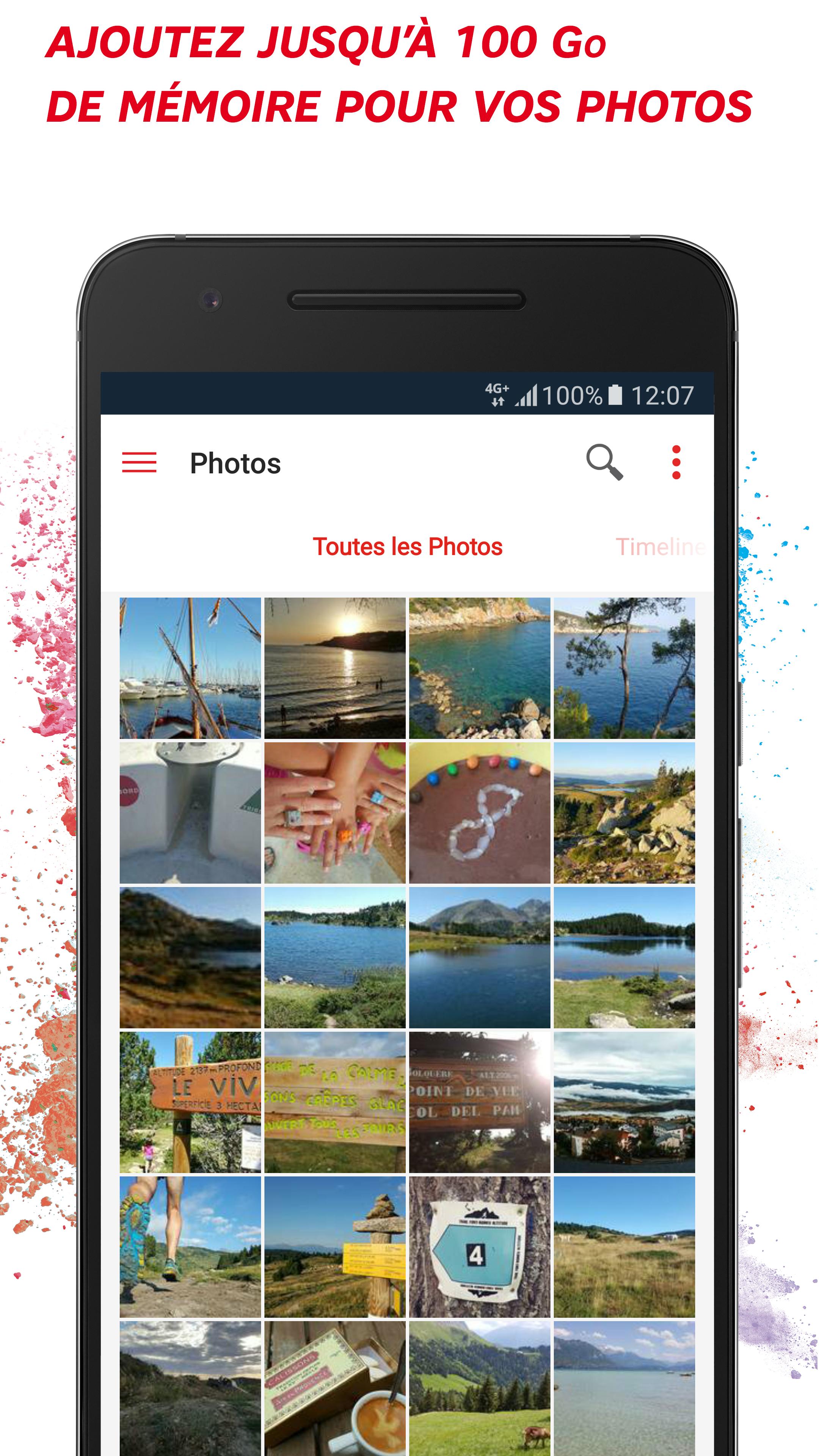 Android application SFR Cloud screenshort