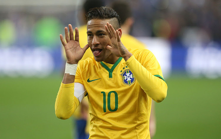 Brazil's star forward Neymar Jr.