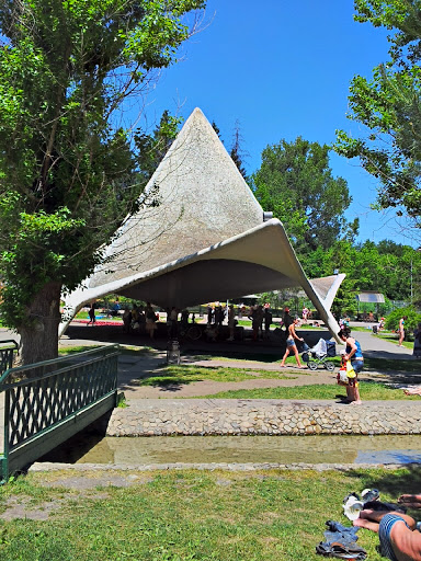 Strange Roof Above Water Spring