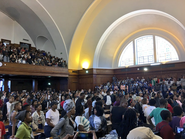 University of Cape Town students threatened to close the campus and planned to march to parliament on Wednesday‚ alongside Cape Peninsula University of Technology students.