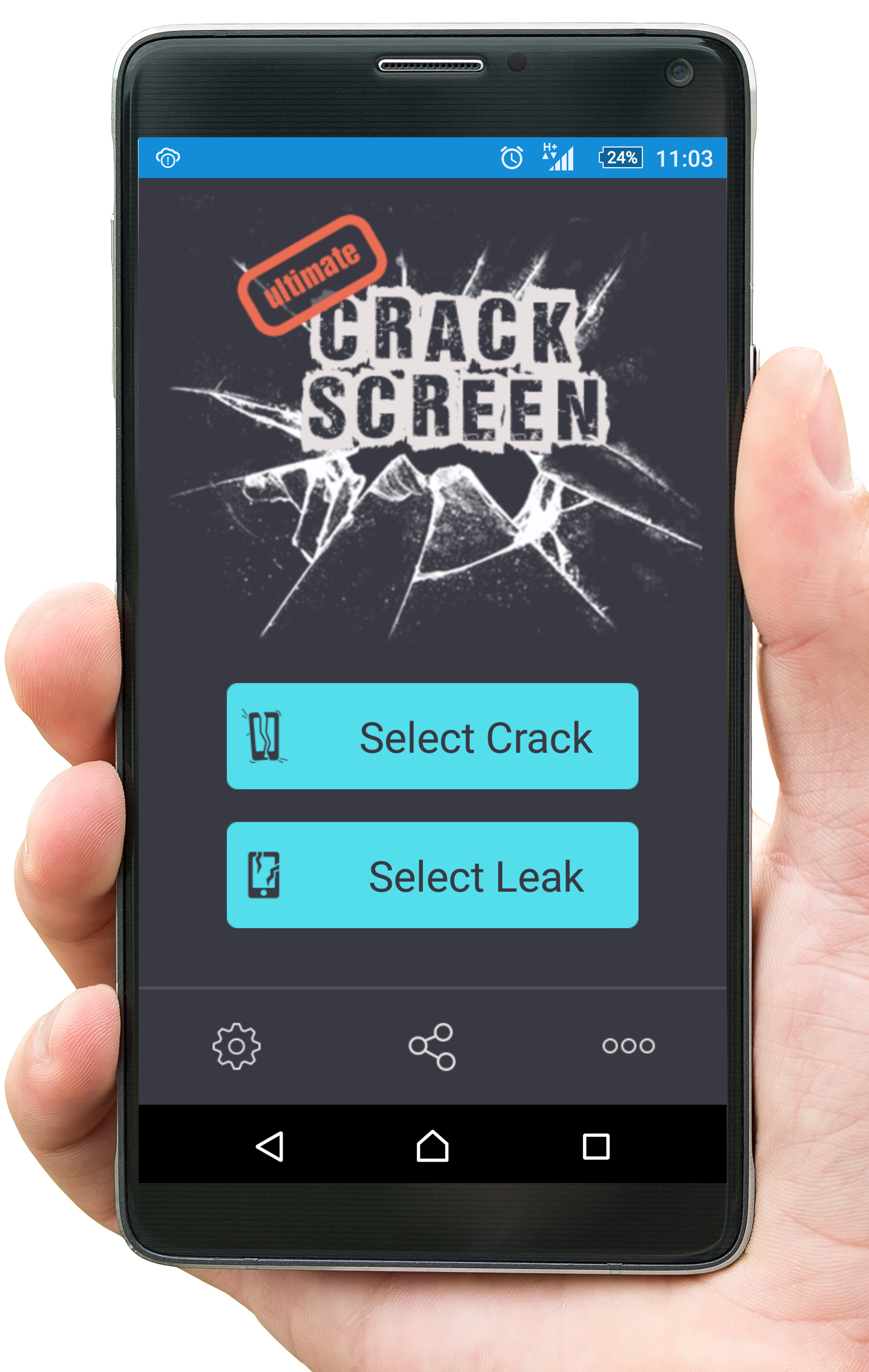 Android application Ultimate Crack Screen screenshort