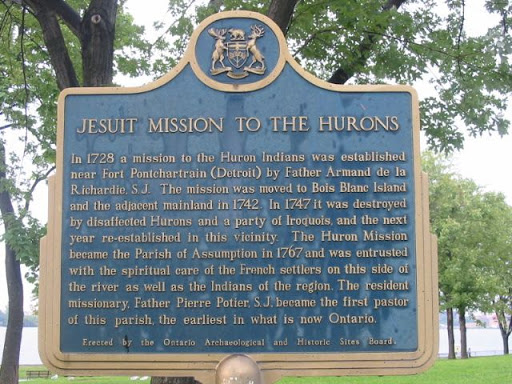 In 1728, a mission to the Huron Indians was established near Fort Pontchartrain (Detroit) by Father Armand de la Richardie, S.J. The Mission was moved to Bois Blanc Island and the adjacent...