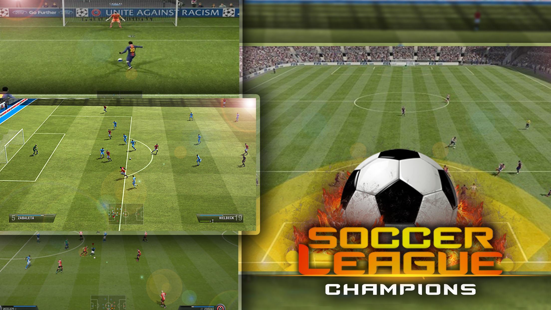 Android application Soccer League Champions 2016 screenshort