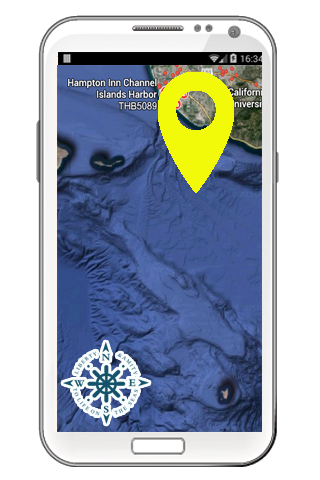 Android application GPS Boat Navigation screenshort