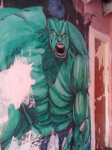 Hulk Mural