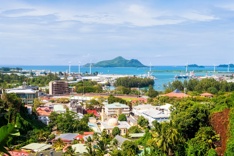 The Seychelles' capital Victoria on Mahe island. File photo.