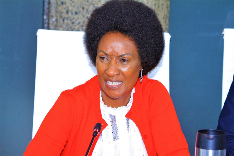 Teachers Service Commission chairperson Nancy Macharia on May 4, 2023