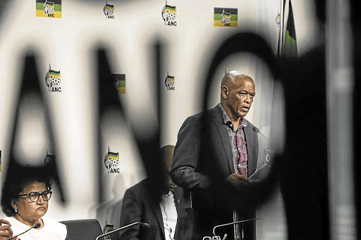 ANC secretary-general Ace Magashulel.