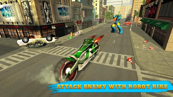How to install Flying Bike Real Robot Transformation Robot War 1.0.3 apk for android