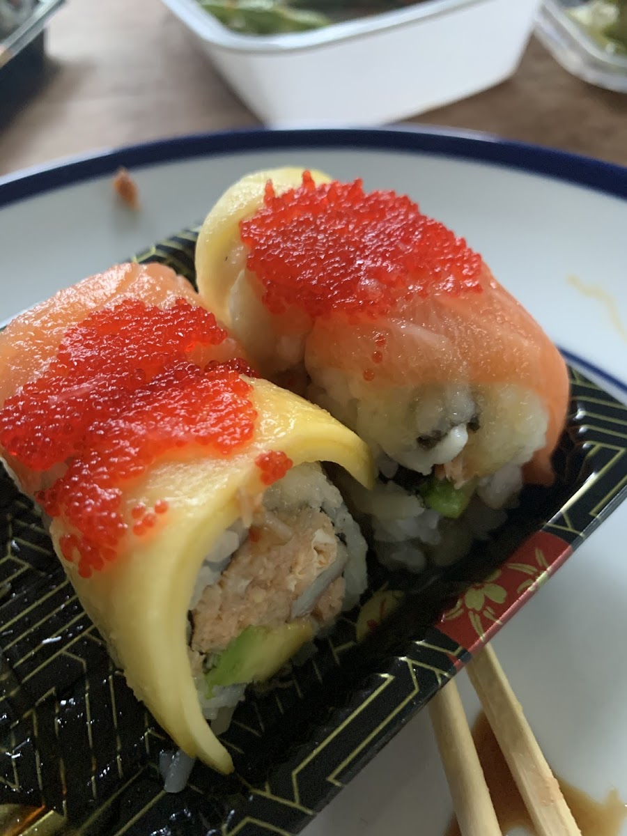 Gluten-Free Sushi at Pink Sumo Sushi & Sake Café