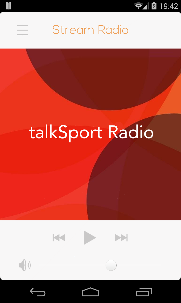 Android application Live Football Commentary Radio screenshort