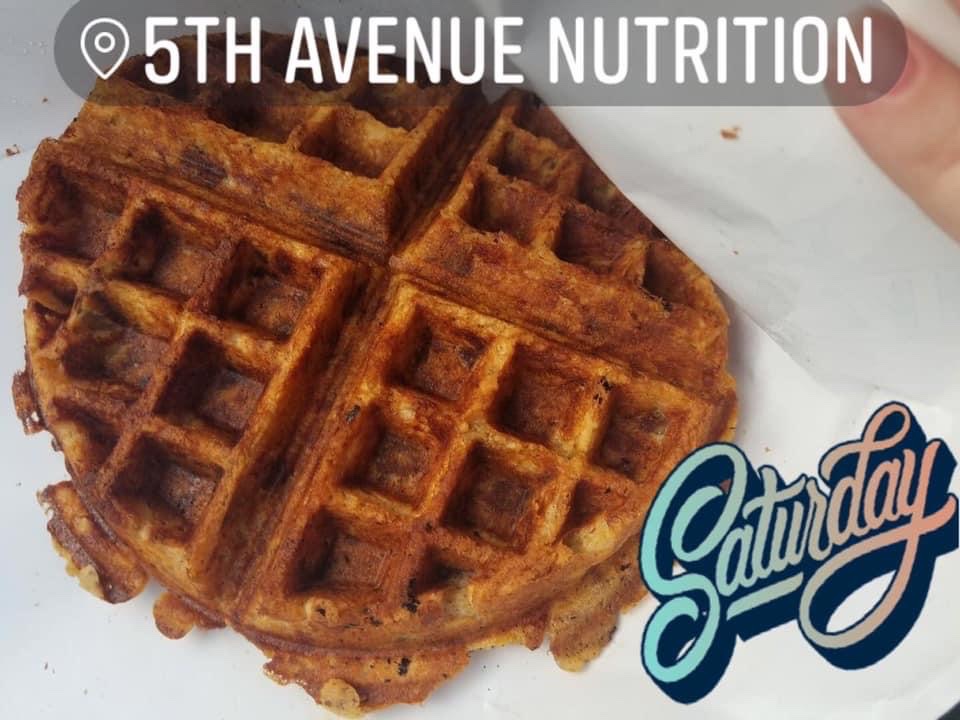 Gluten-Free Waffles at Fifth Avenue Nutrition