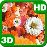 Bloom Zinnias Flowers Drift 3D Apk