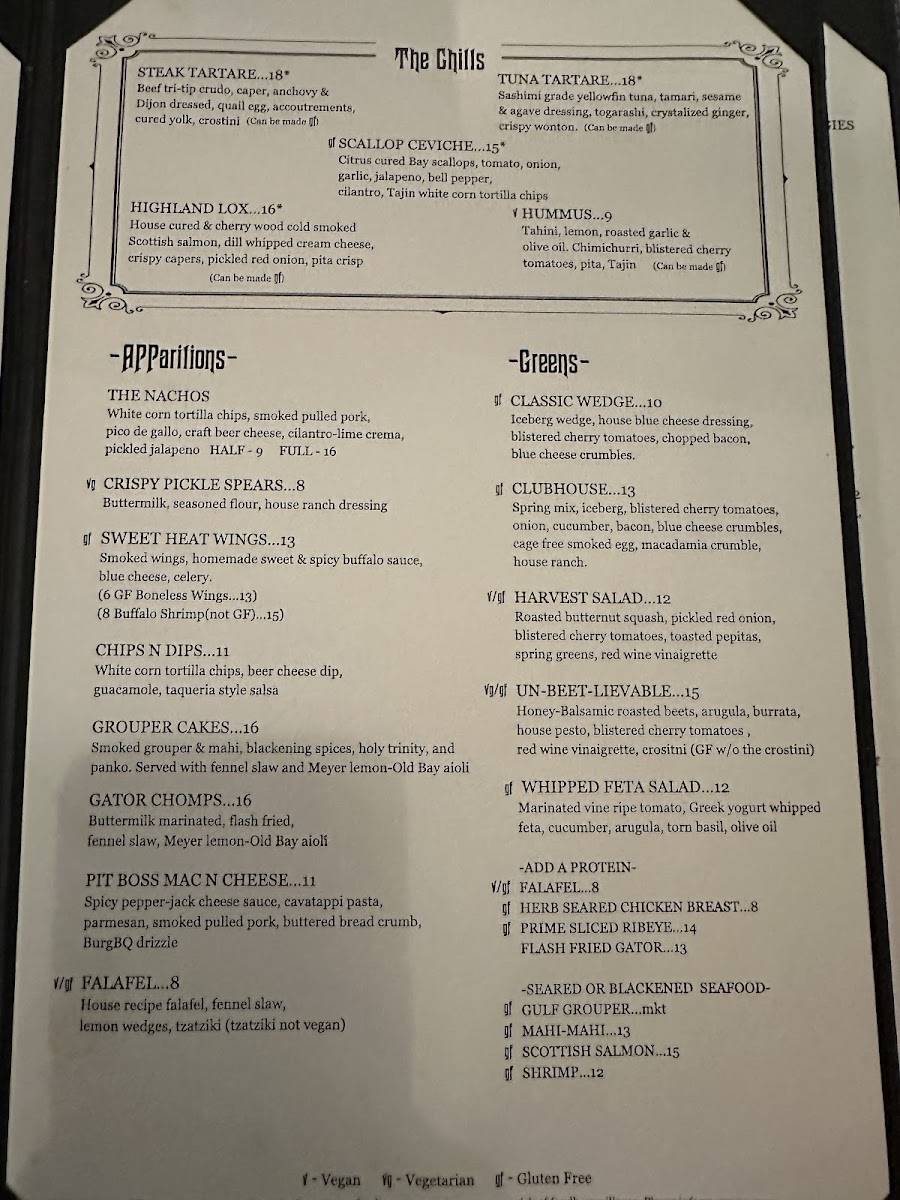 Sesh Brewing Company gluten-free menu