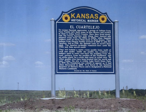 EL CUARTELEJO To escape Spanish oppression, a group of Indians from Taos Pueblo left their home in New Mexico and settled in what is today Scott County. Here they lived alongside the Kiowa Apaches...