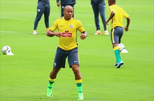 Bafana Bafana striker Dino Ndlovu. Picture credits: Gallo Images