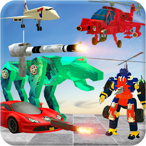 Download Leopard Robot Car Transform For PC Windows and Mac