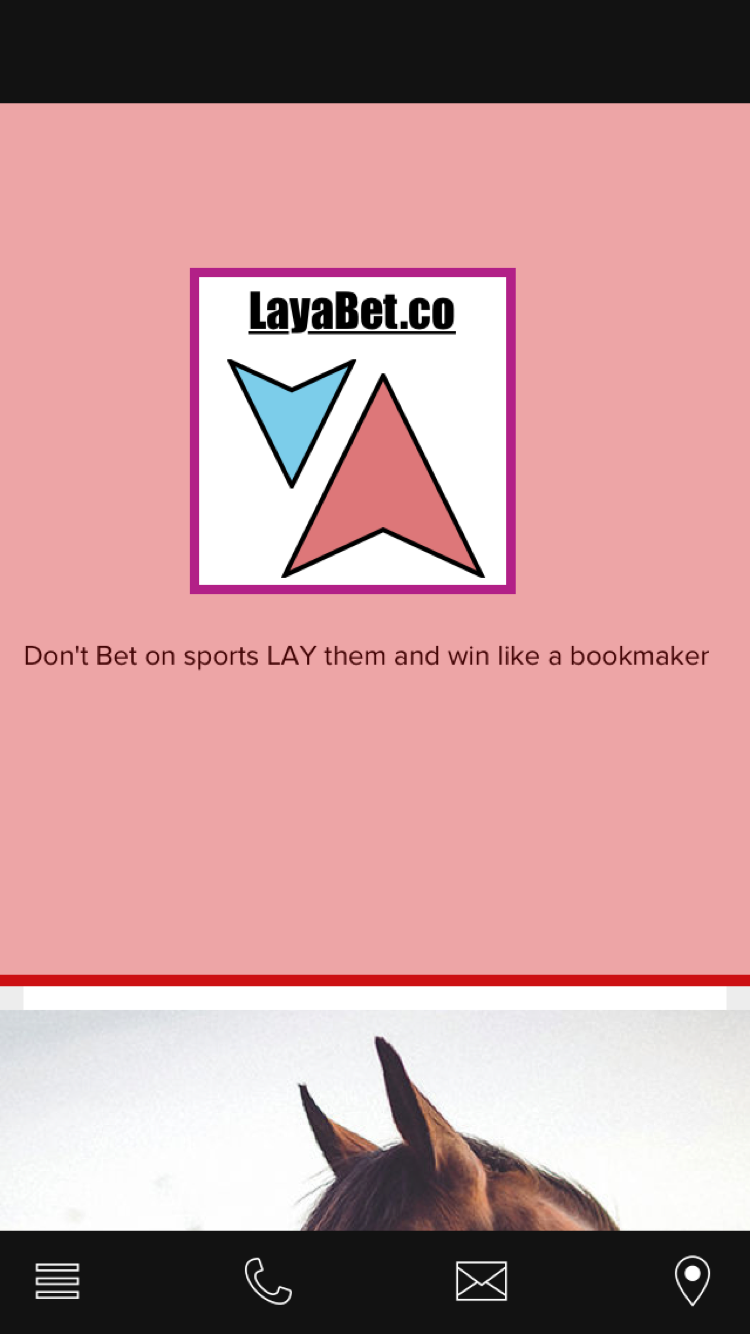Android application lay bet screenshort