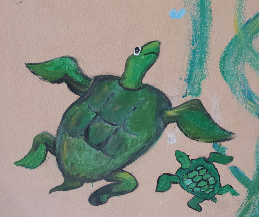 Green Turtle Mural