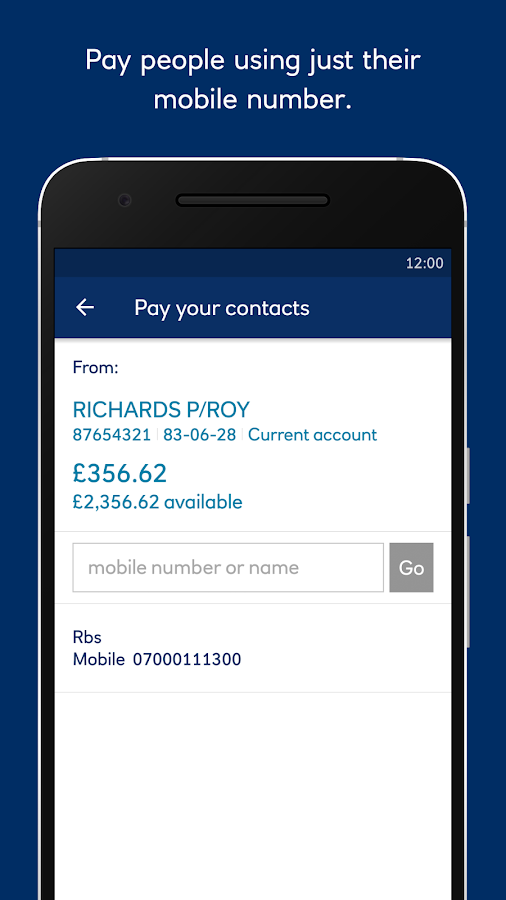    Royal Bank, RBS- screenshot  