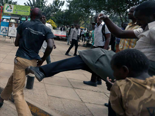 Images of police kicking, clobbering and lobbying teargas at protesters caught the world’s attention