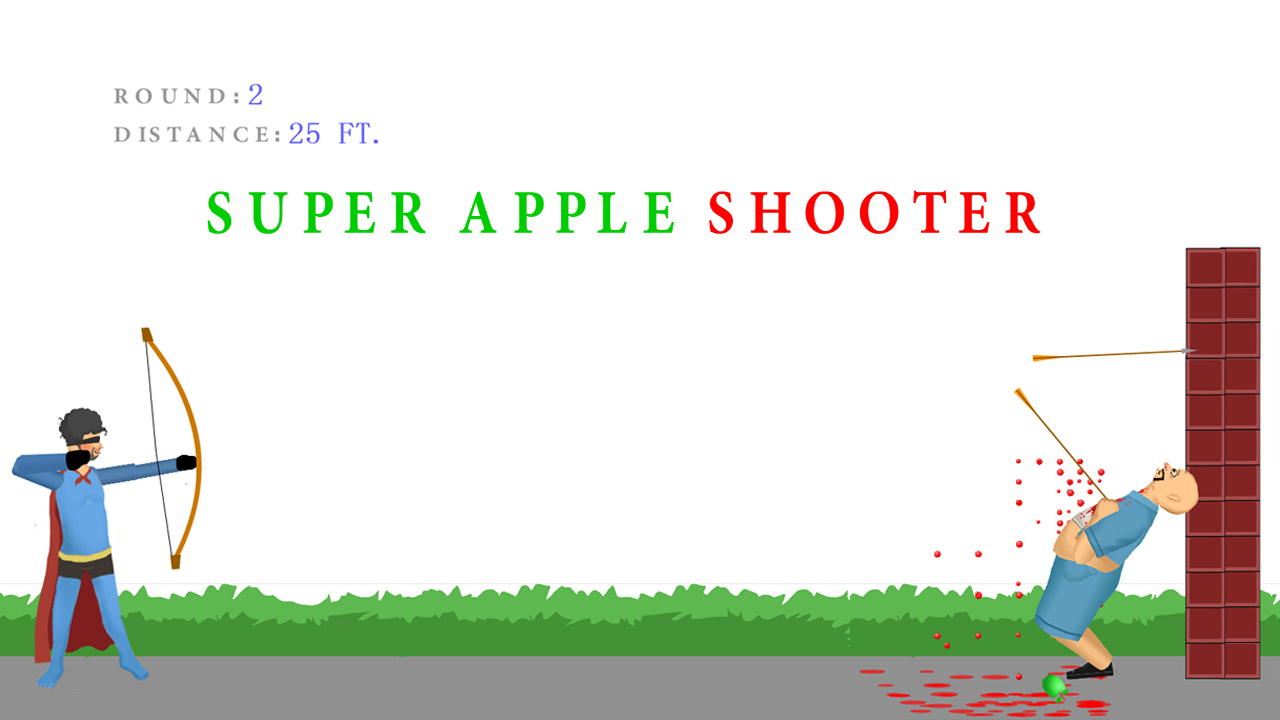 Android application Super Apple Shooter screenshort