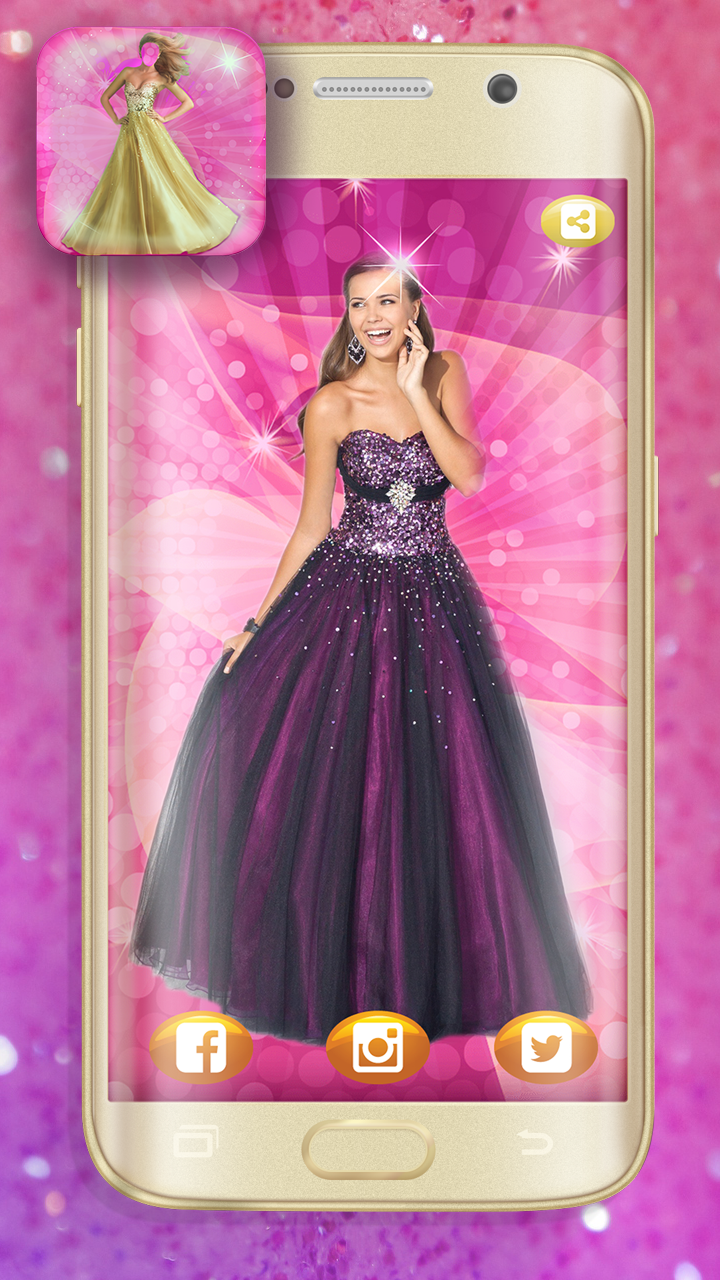Android application Prom Dress Photo Montage screenshort