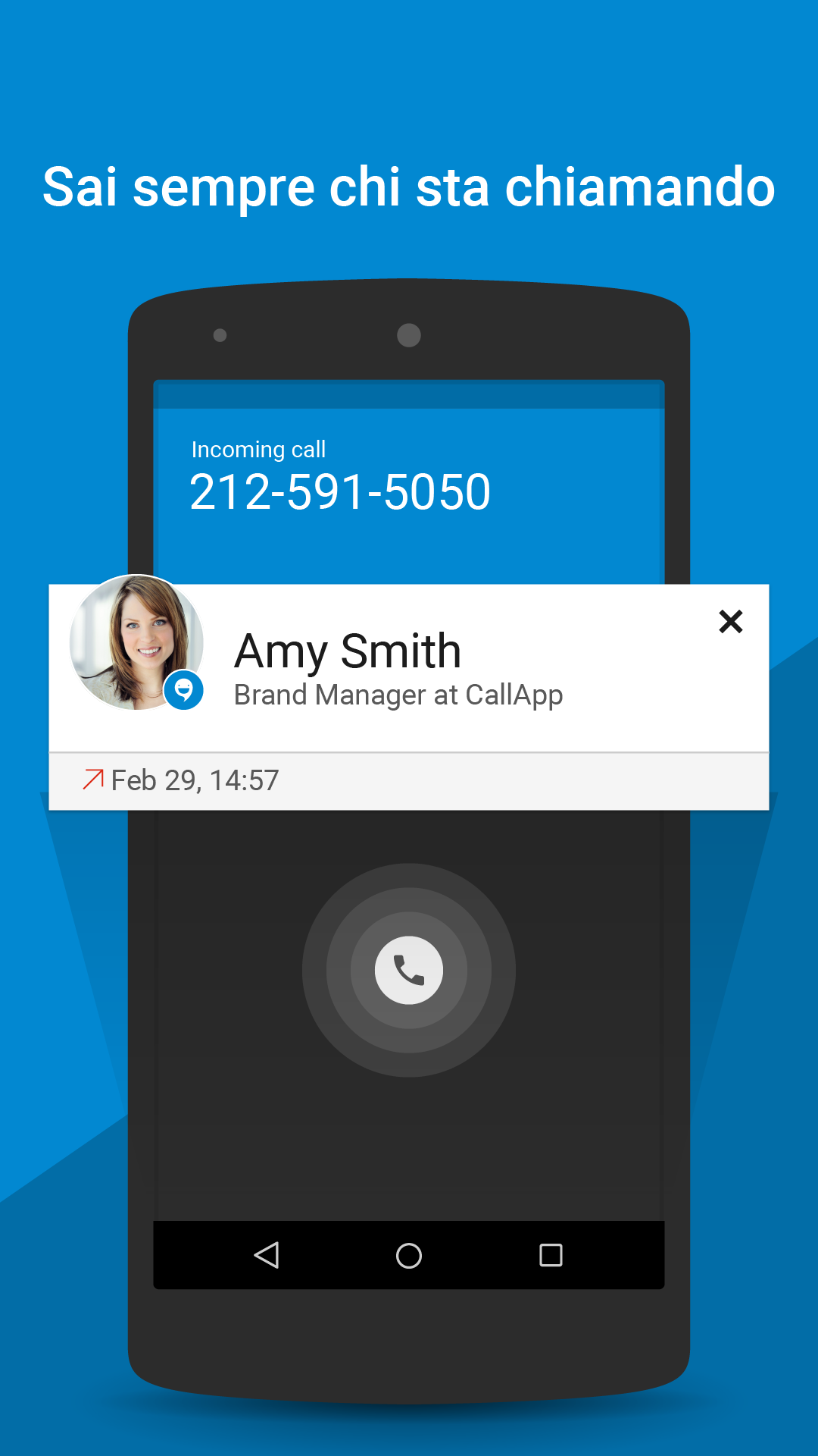 Android application CallApp: Caller ID & Recording screenshort