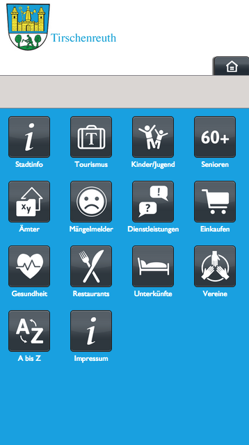 Android application Tirschenreuth screenshort