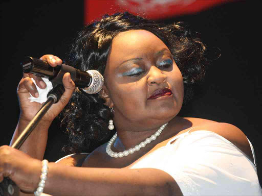 The late Afro-fusion singer Achieng Abura.