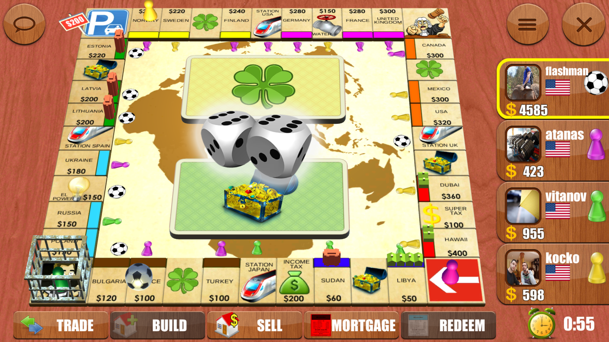 Android application Rento - Dice Board Game Online screenshort