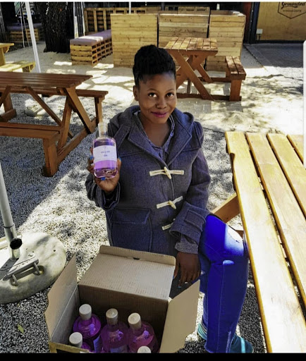 Sewela Mokoena and her gin